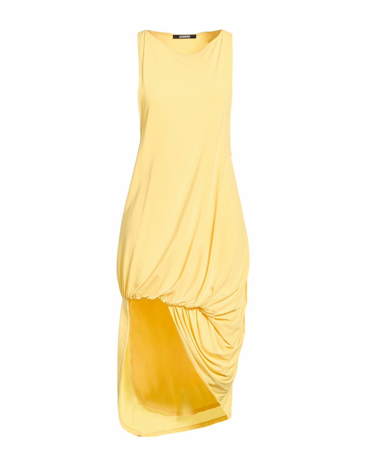 Jacquemus Womens Midi dress in Yellow