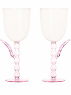 Maison Balzac Clear Palmier Wine Glasses Set