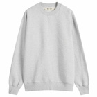 Róhe Men's Logo Sweatshirt in Mid Grey Melange