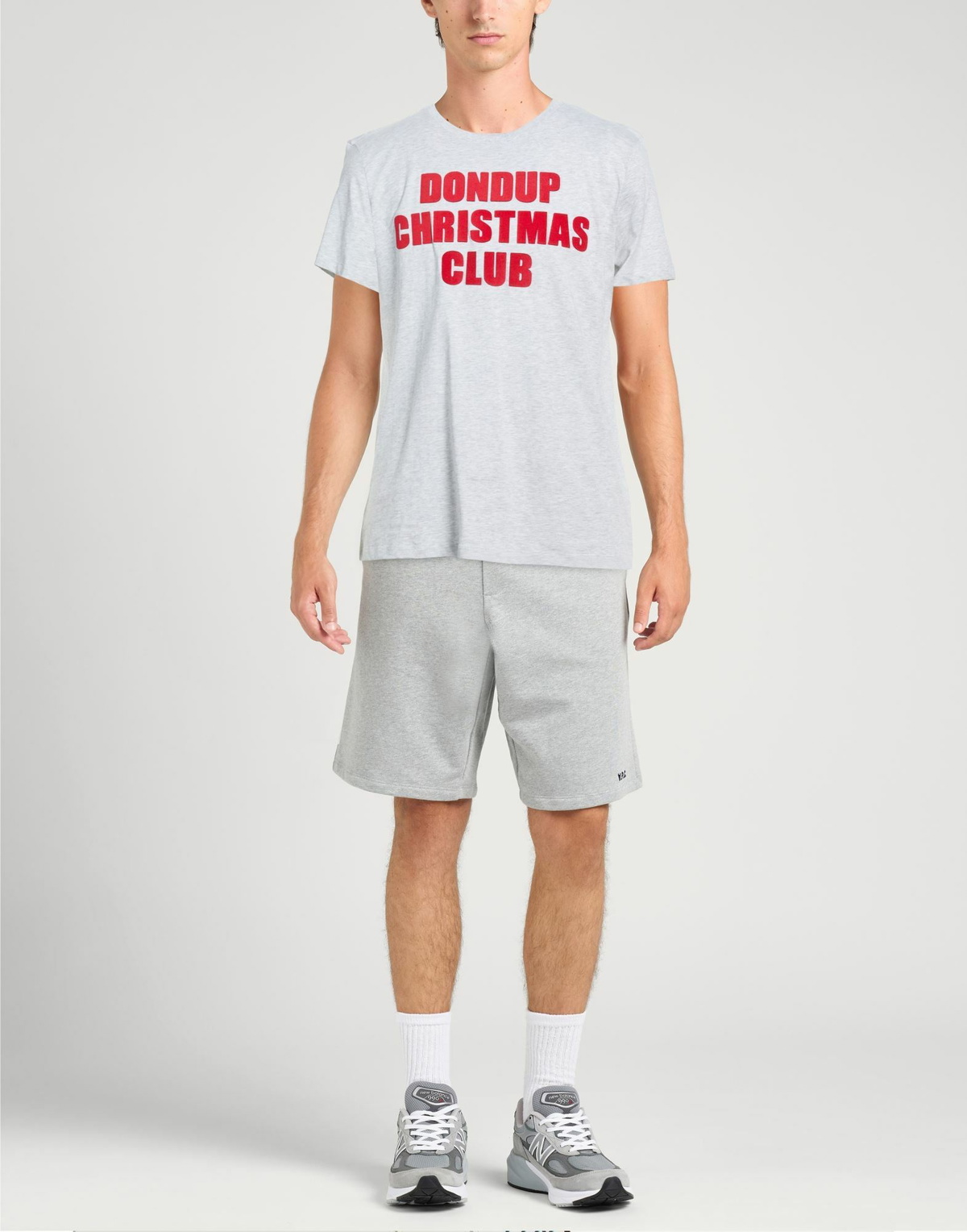 Dondup Mens T-shirt Light in Grey