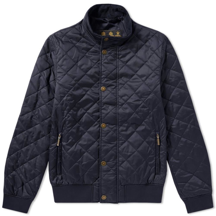 Photo: Barbour Moss Jacket Blue