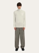 Ferragamo Mens Turtleneck in White
