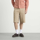 Wax London Men's Luca Twill Shorts in Beige