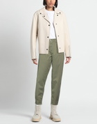 Jijil Womens Pants Military in Green