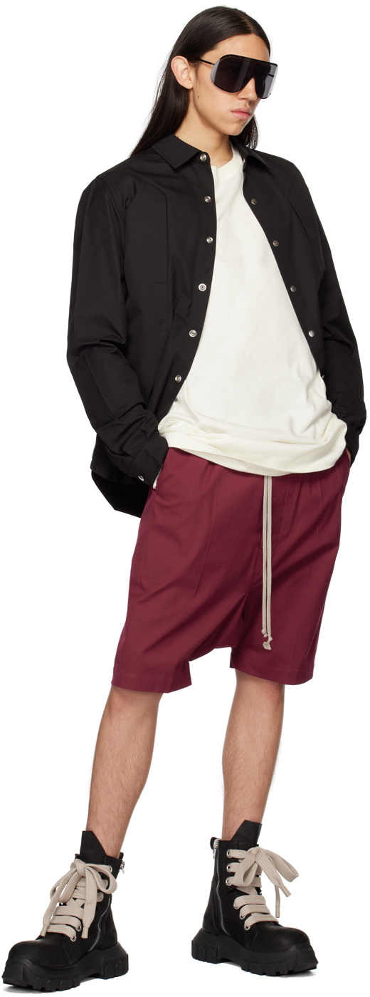 Rick Owens Black Fogpocket Shirt Rick Owens