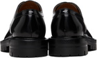 Maison Margiela Black Tabi Lace-Up Derbys