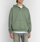 Fear of God - Oversized Loopback Cotton-Jersey Hoodie - Green