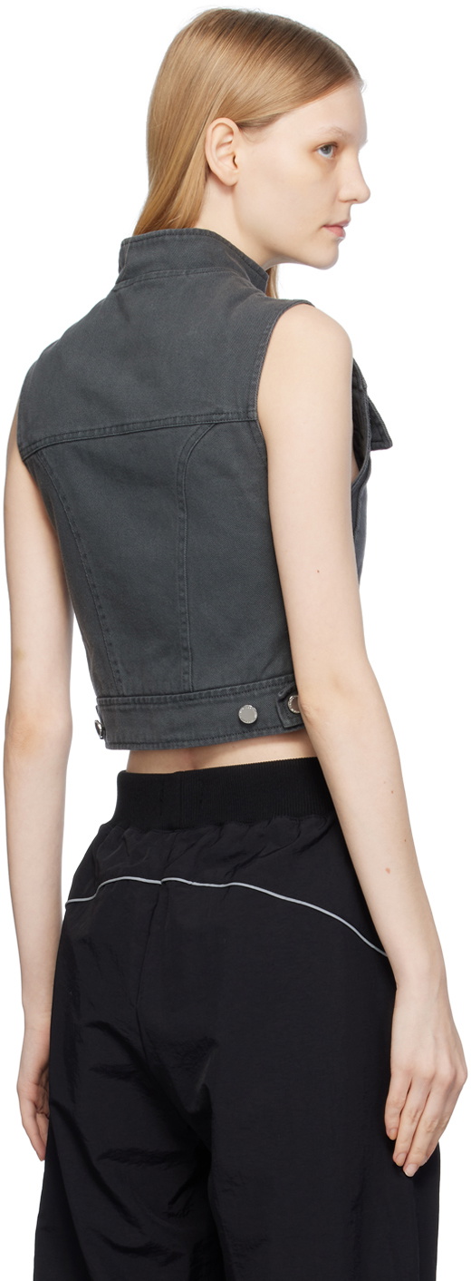 Han Kjobenhavn Gray Zip Vest