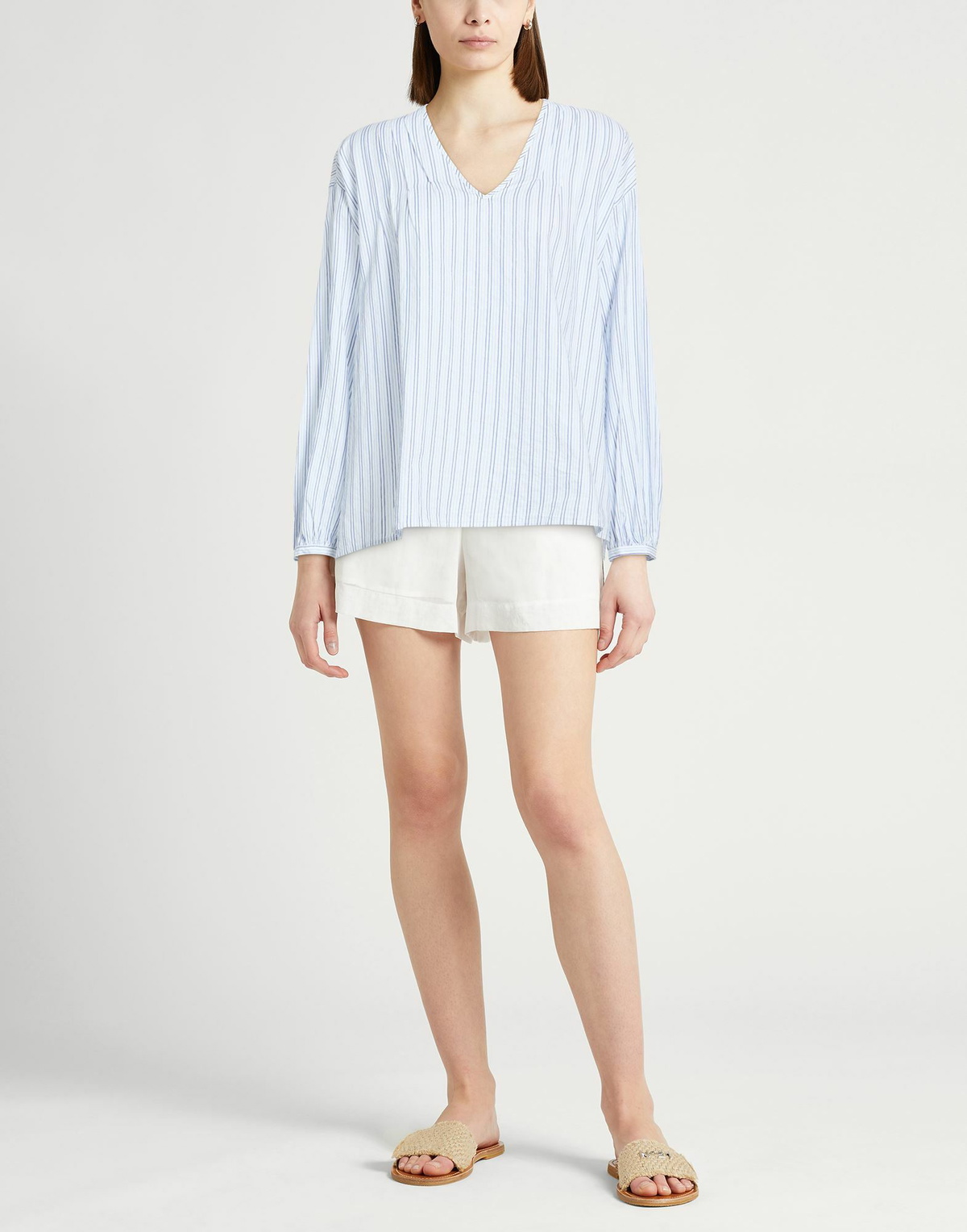 Massimo Alba Womens Top Light in Blue