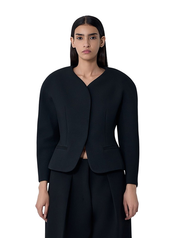 Photo: Jacquemus La Petite Veste Ovalo jacket