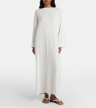 The Row Odet cotton and silk jersey maxi dress