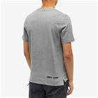 Moncler Grenoble Men's Short Sleeve T-Shirt in Grey