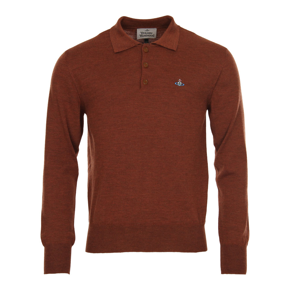 vivienne westwood knitted polo shirt