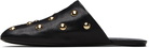 Chloé Black Rita Mule Loafers
