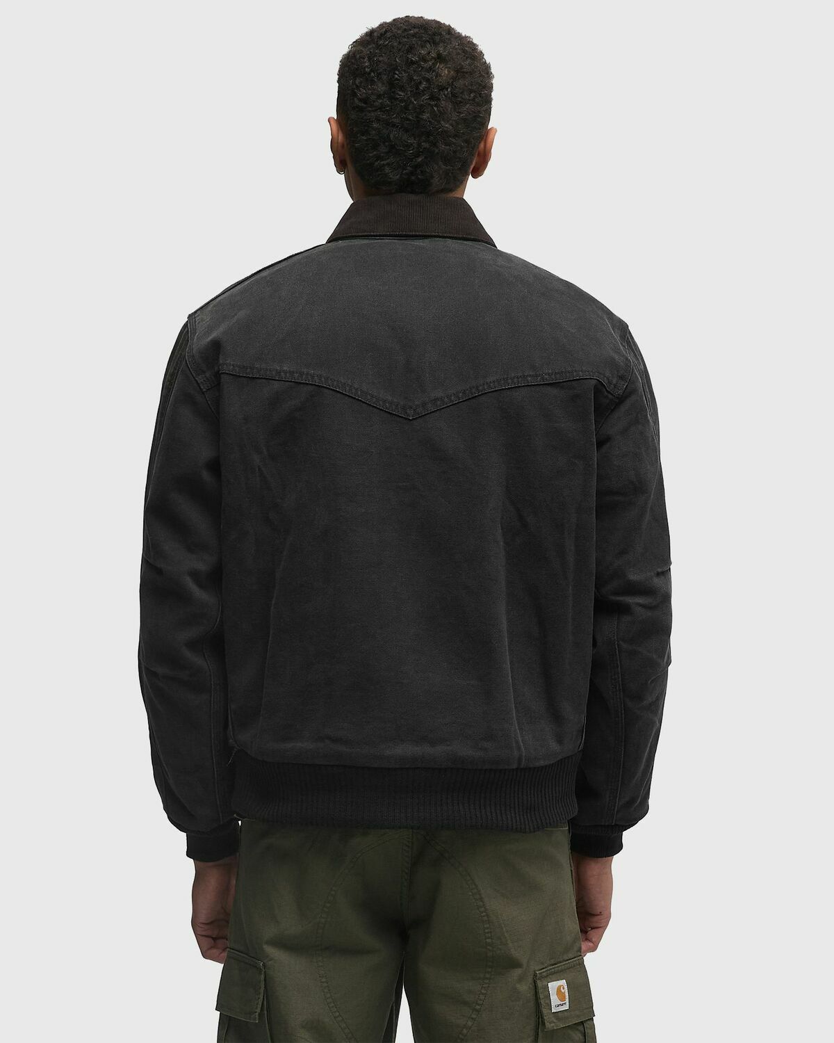 One of these Days RANCH JACKET Black Mens Bomber Jacket
