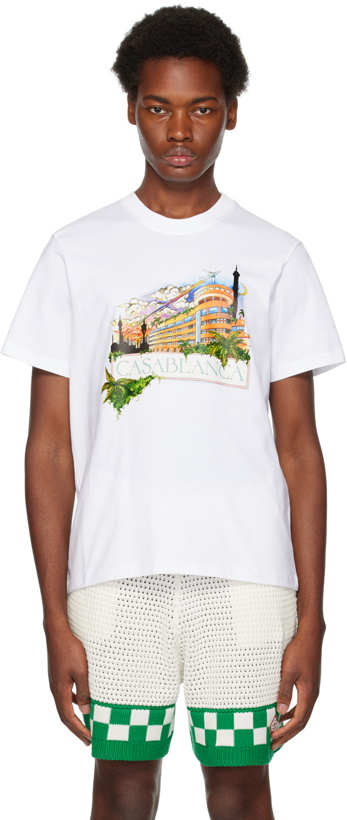 Photo: Casablanca White Palace T-Shirt
