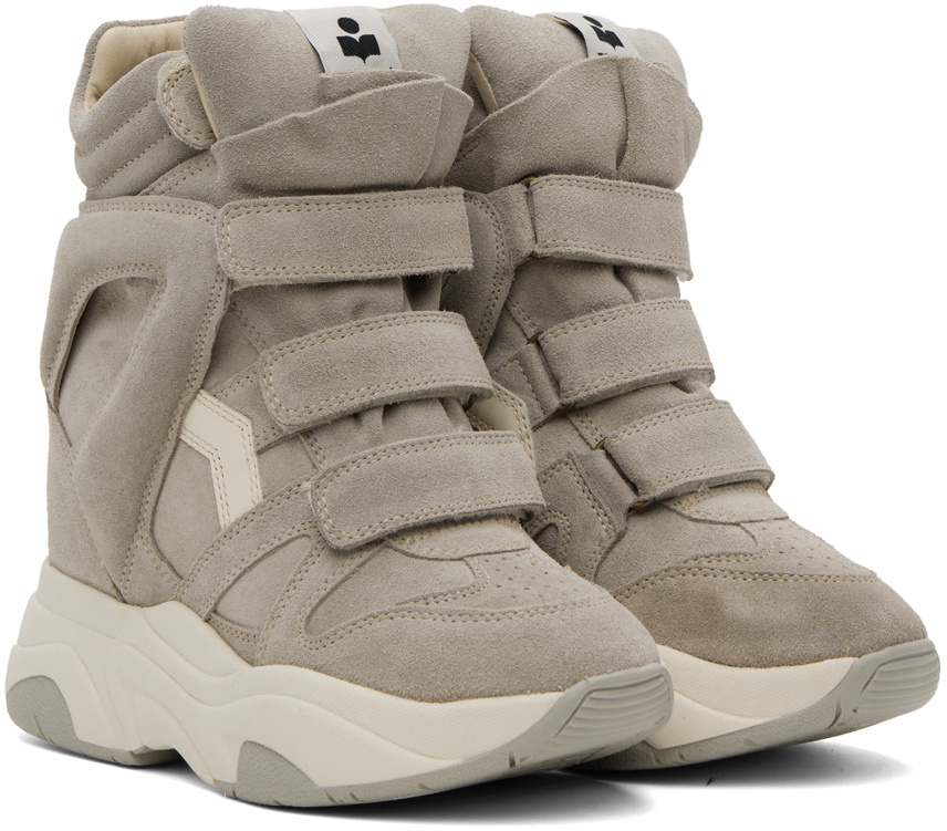 Isabel Marant Gray Balskee Sneakers Isabel Marant