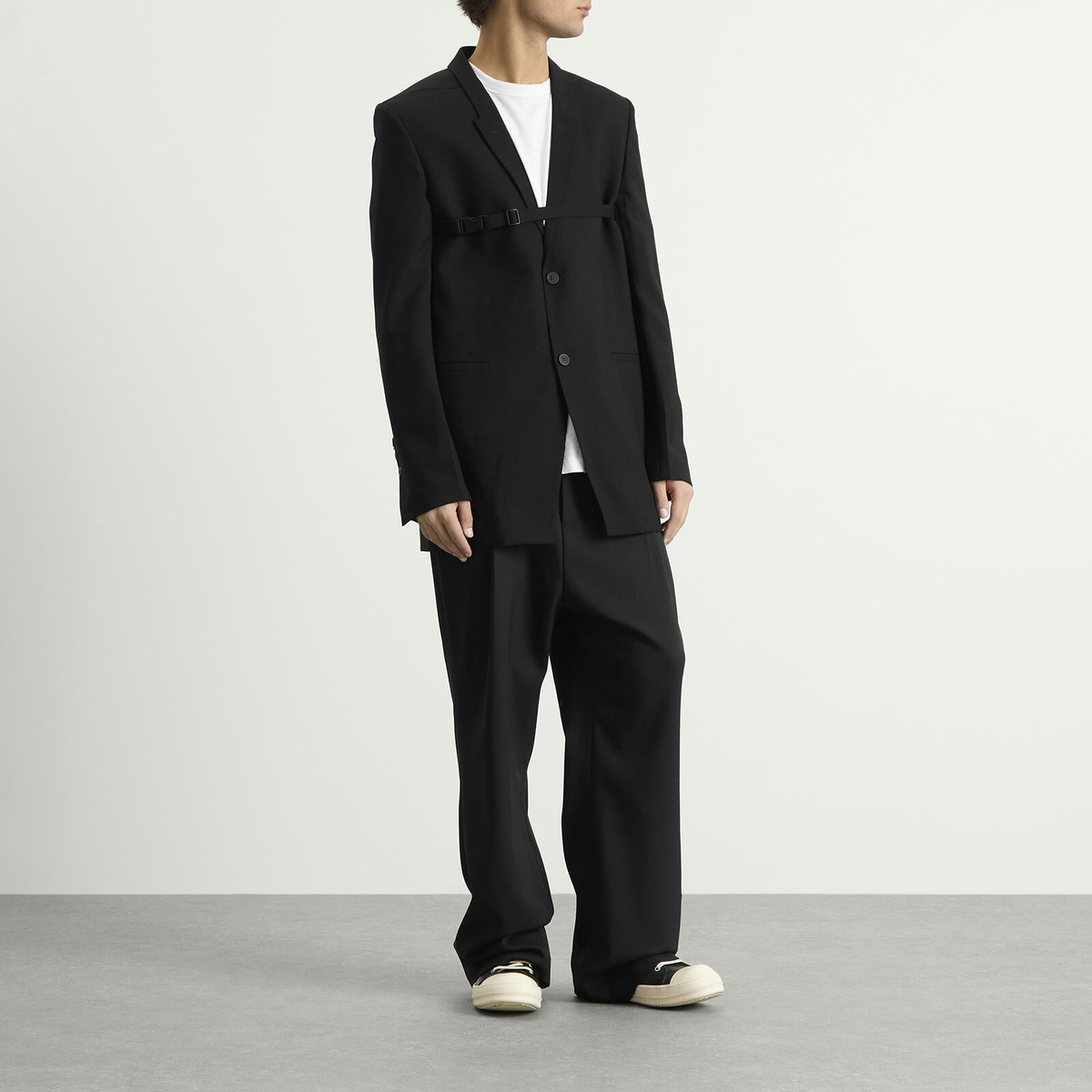 Rick Owens Men's Concordian Jacket in Black Rick Owens