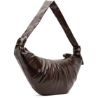 LEMAIRE Brown Large Croissant Bag