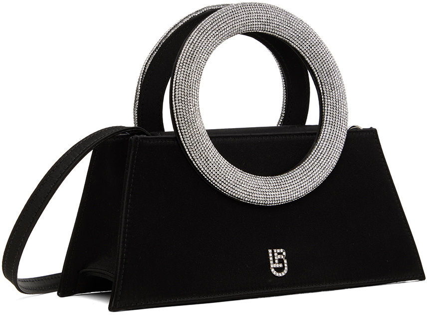 Les Petits Joueurs Black Pochette Trapeze Bag