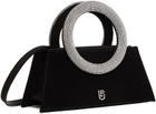 Les Petits Joueurs Black Pochette Trapeze Bag