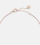 Shay Jewelry Y 18kt rose gold necklace with sapphires