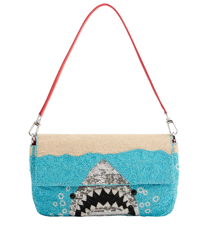 Photo: Staud Tommy beaded shoulder bag