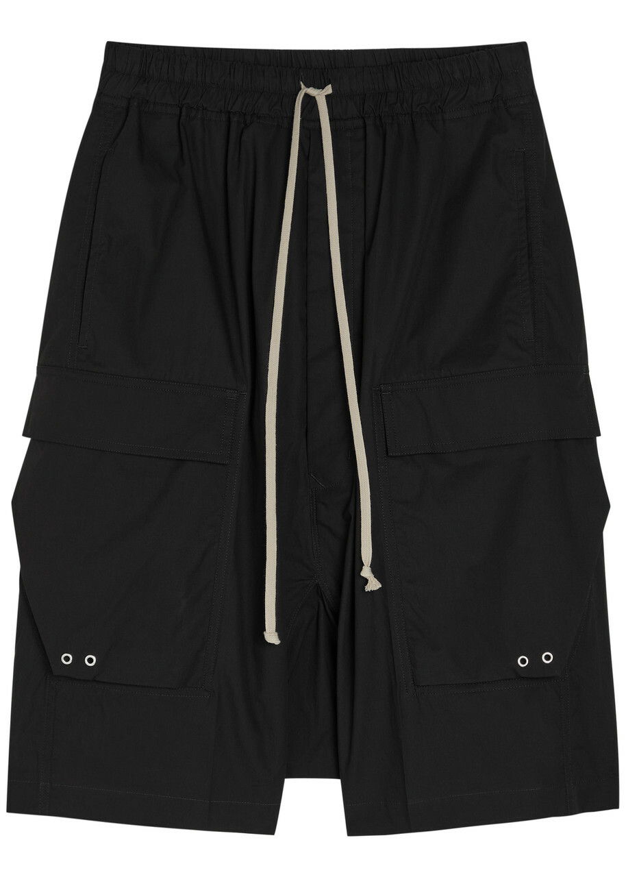 パンツ rick owens karloff boxers Rick Owens Drawstring Karloff Boxers in Black & Dust & Pearl | FWRD