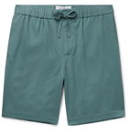 FRESCOBOL CARIOCA - Slim-Fit TENCEL Drawstring Shorts - Green
