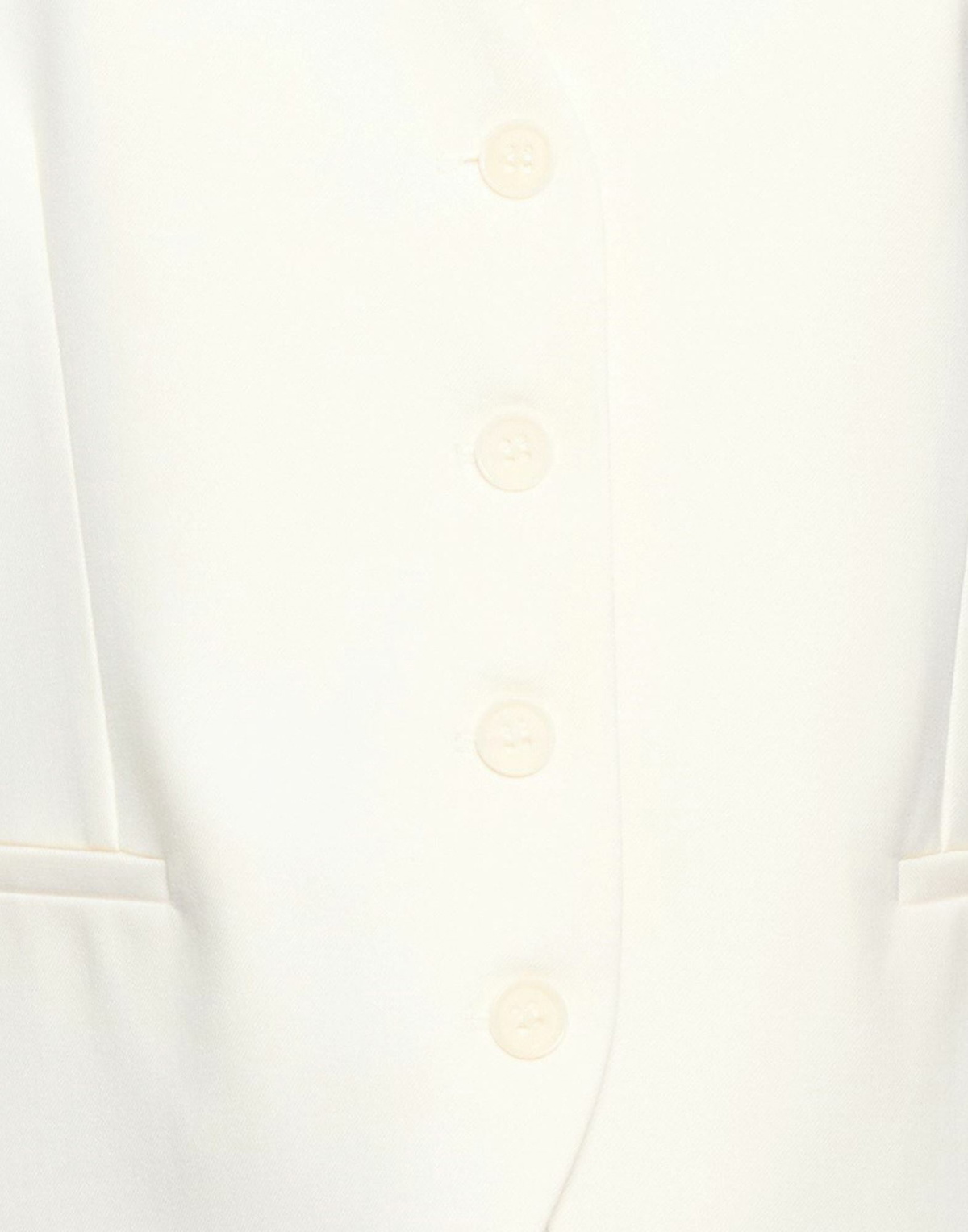 P. a.r. o.s. h. Womens Tailored Vest Ivory