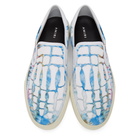 Amiri Multicolor Tie-Dye Bones Slip-On Sneakers