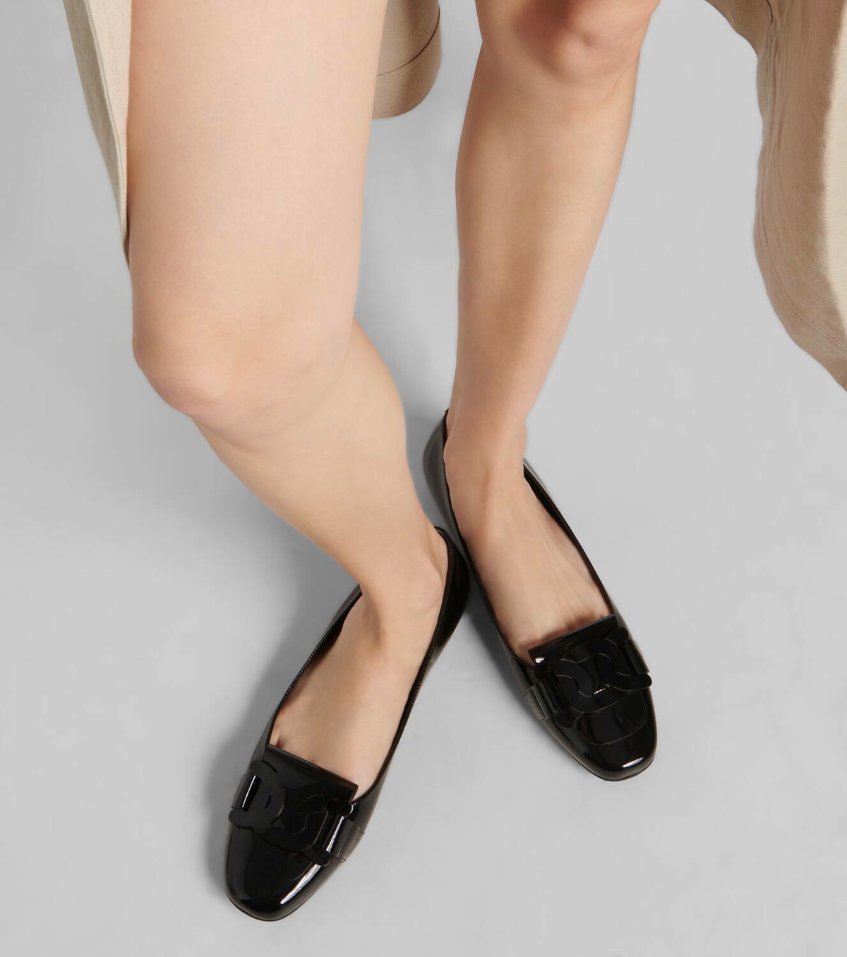 TOD\'S LEATHER FLATS SHOES Leather flats Tod main image 4