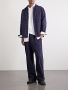 Blue Blue Japan - Cotton-Blend Shirt - Blue