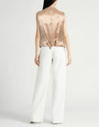 Forte_forte Womens Tailored Vest in Sand