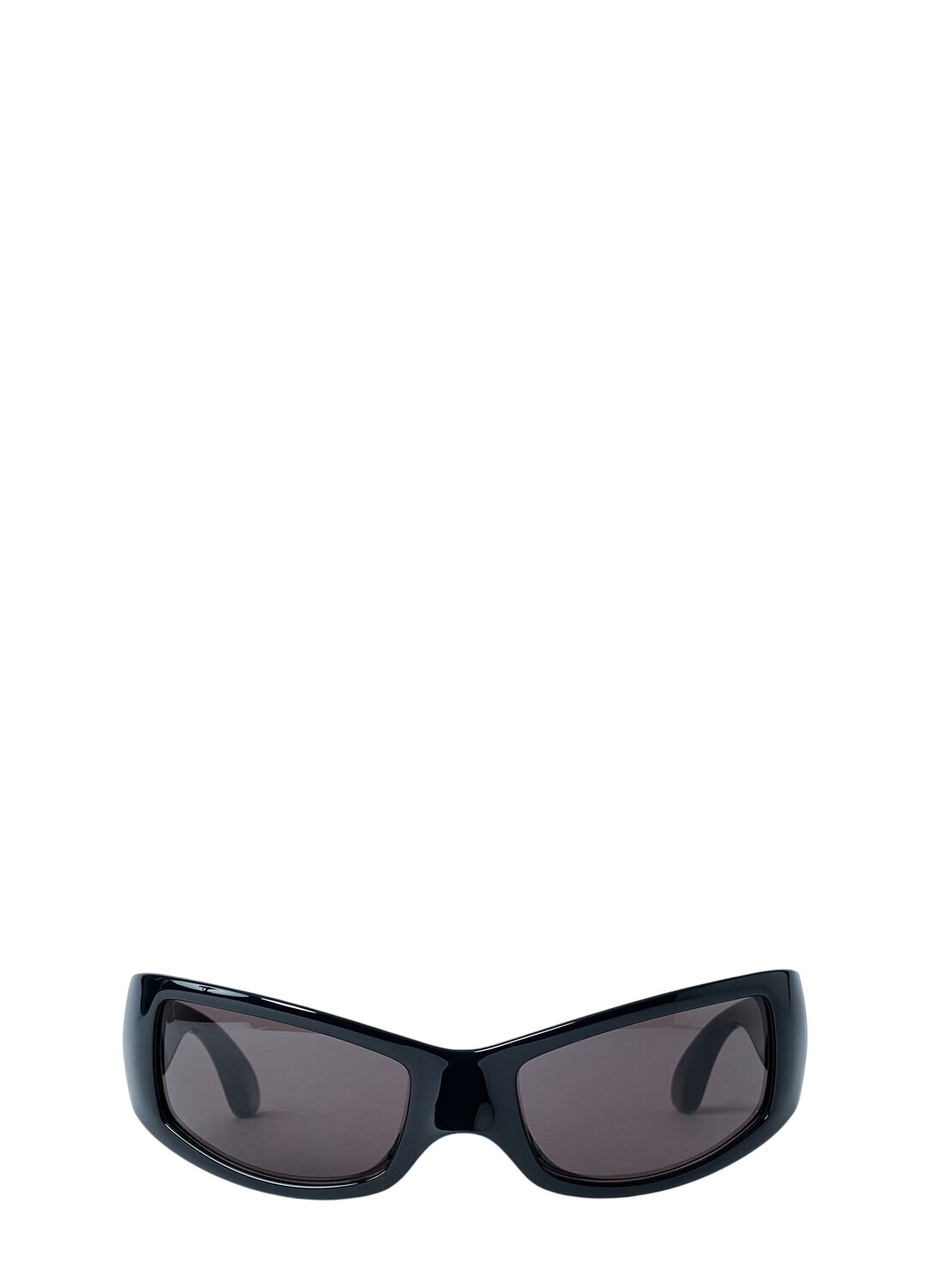 Balenciaga Black Wrap D-Frame Sunglasses Balenciaga