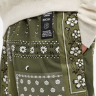 Neighborhood Men's Bandana Chopped Short in Olive Drab