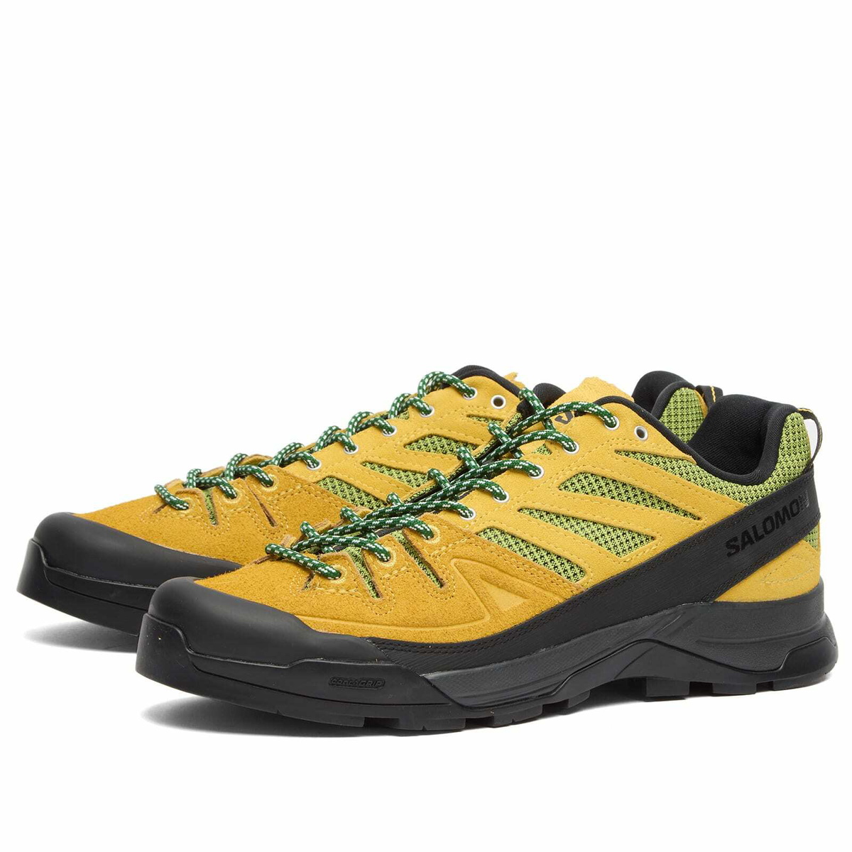 Salomon Men's X ALP WOVEN Sneaker in Beach Ball/Bright Chartreuse/Formal