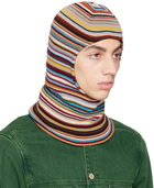 Paul Smith Multicolor Signature Stripe Balaclava