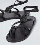 Saint Laurent Santo leather sandals