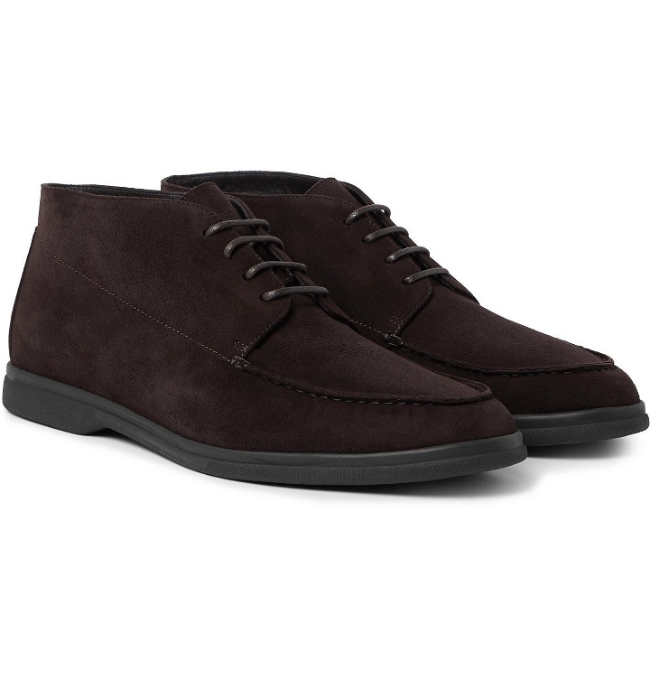 Photo: Canali - Suede Desert Boots - Brown