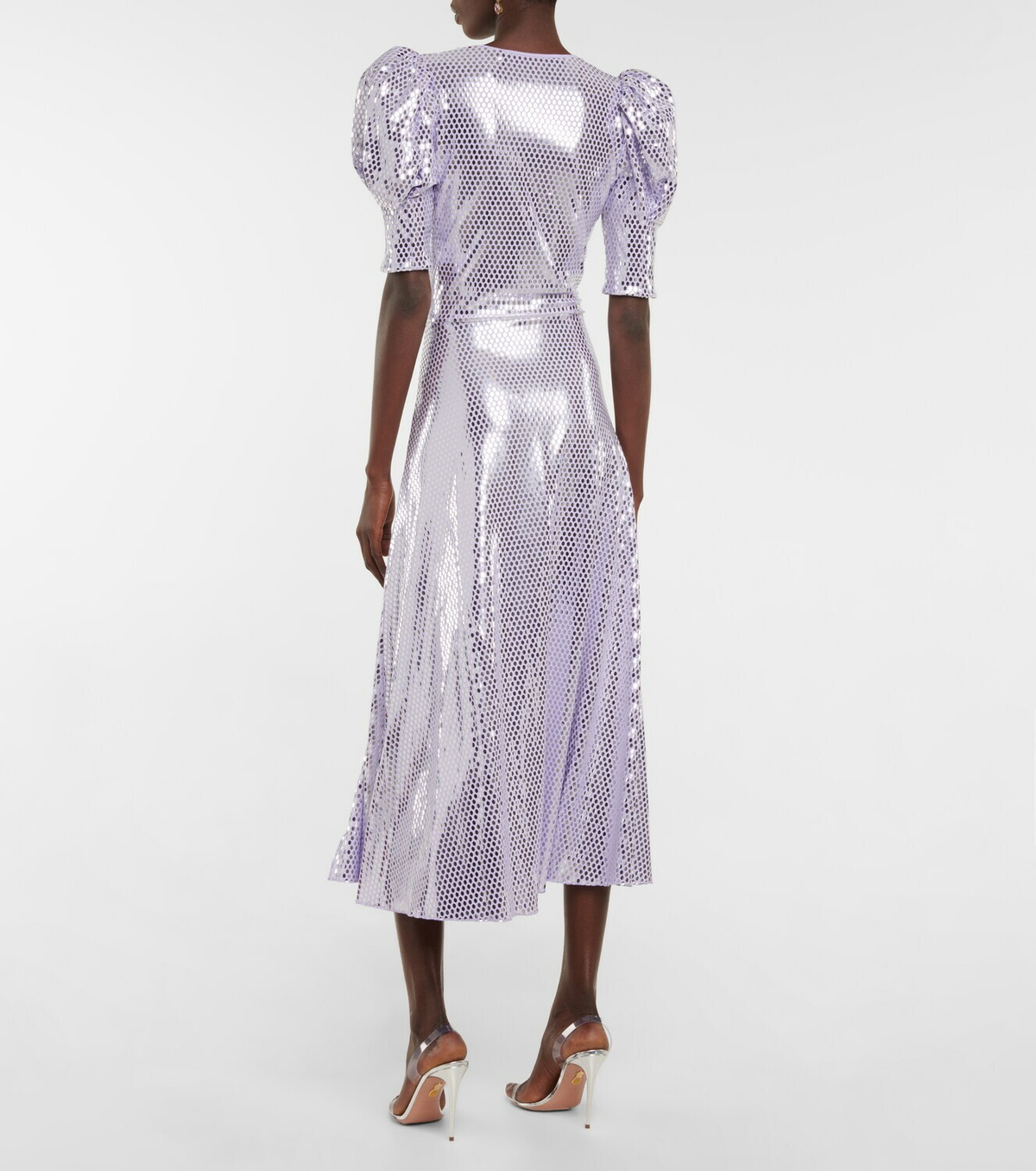 Rotate Birger Christensen Sierina sequined midi dress ROTATE