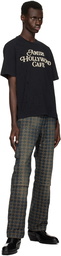 AMIRI Black 'Amiri Hollywood Cafè' T-shirt