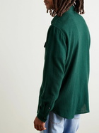 God's True Cashmere - Cashmere-Gauze Shirt - Green