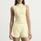 TALA Women's SkinLuxe Sleeveless Zipped Jacket in Lemon Yellow
