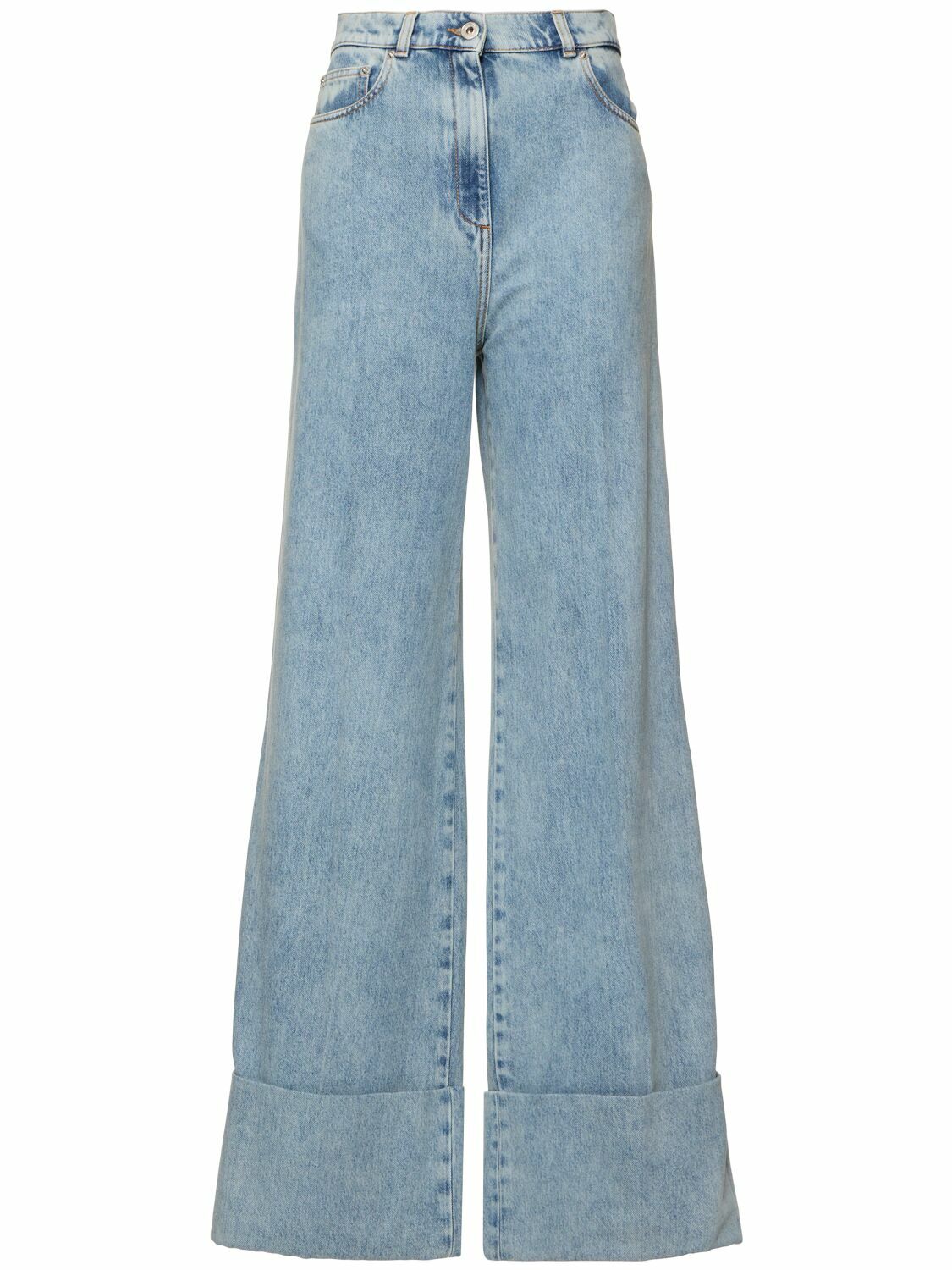 デニム・ジーパン LANVIN WIDE LEG DENIM PANTS RW-TR0310-D087-P2522_1.jpg?