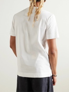 Givenchy - Logo-Embroidered Cotton-Jersey T-Shirt - White