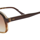 Oscar Deen Fraser Sunglasses in Mocha/Chocolate Fade 