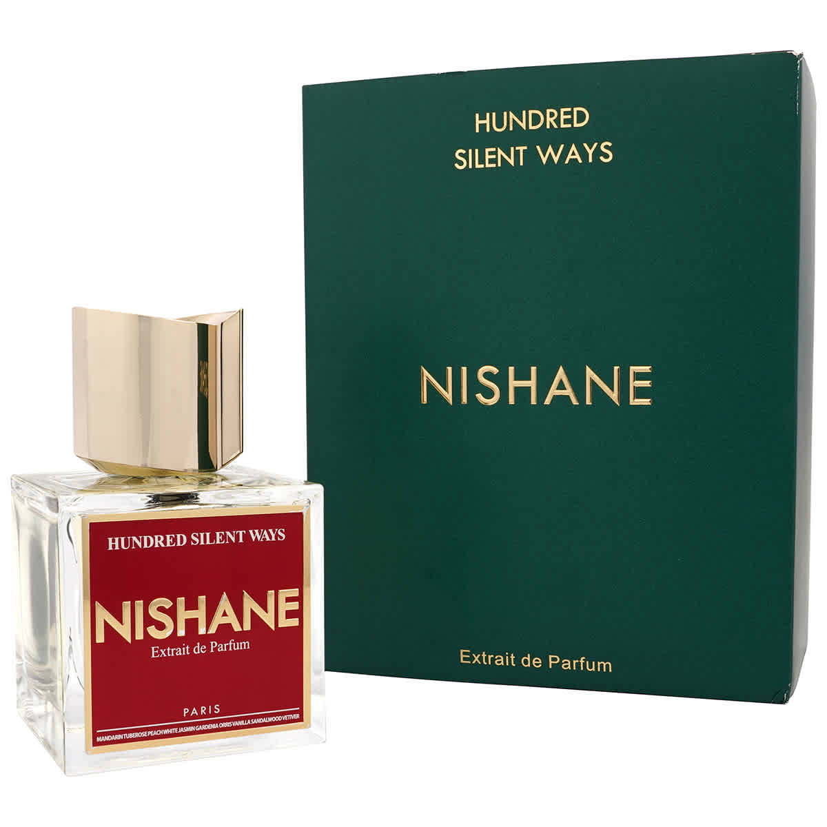 Nishane Mens Hundred Silent Ways Extrait de Parfum Spray 3.4 oz Fragrances 8681008055173