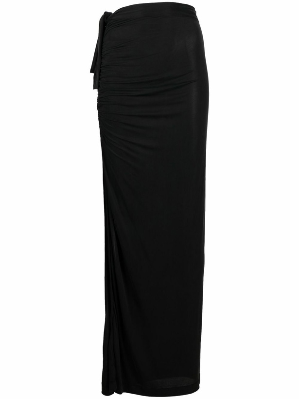 Photo: GAUGE81 Black Hania Maxi Skirt