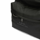A.P.C. Men's Backstage Backpack in Black 
